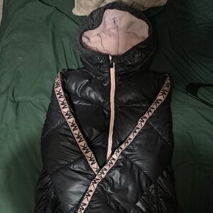 Michael Kors Black and Cream Jacket